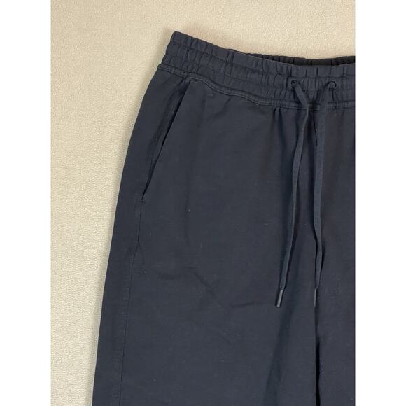 Athleta Pants Womens S Black Retroterry Athletic tapered Jogger Sweatpants - Picture 3 of 14
